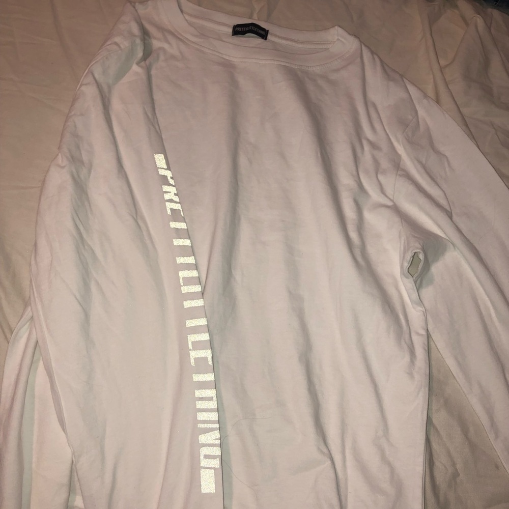 PrettyLittleThing Reflective T-Shirt Dress